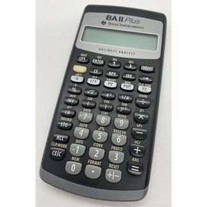 Texas Instruments TI BA II PLUS Professional Financial Handheld Calculator